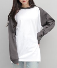 Goodwear/グッドウェア GOODWEAR A.M.S.別注 USAコットン ロングスリーブ ラグランTシャツ ロンT 長袖 袖リブ/505791716