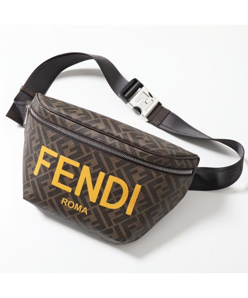 FENDI フェンディ ボディバッグ FFロゴ FENDIマニア バムバッグ