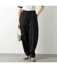 GANNI/ガニー GANNI GANNI カーブパンツ Cotton Crepe Elasticated Curve Pants/505792322