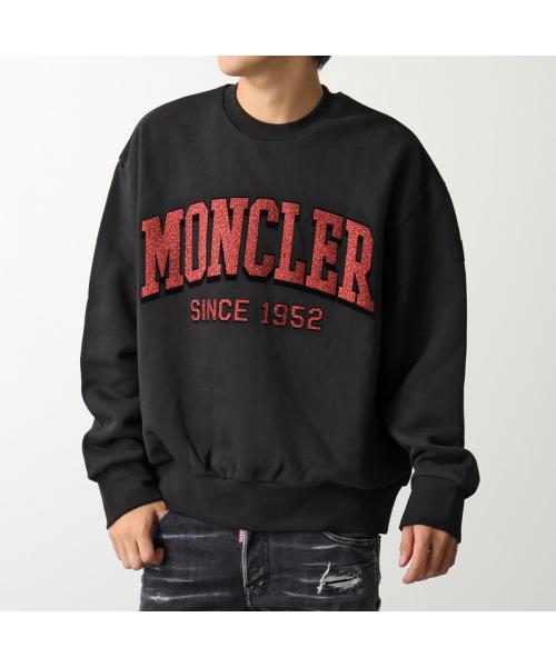 モンクレール MONCLER ロゴ スウェット トレーナー  スエット赤 レッド