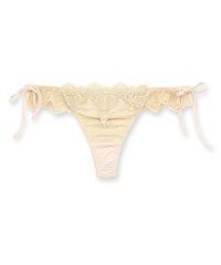 fran de lingerie/とびきりキュートなスターレースファッションの必需品 「プティフィット001 タンガ」 Tバック タンガ/505793214