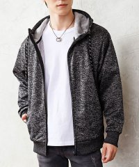 TopIsm/トップイズム TopIsm ジップアップパーカー メンズ スウェットパーカー 裏面 シャギーフリース ボンディング あったか素材 無地 長袖 男女兼用 ユニセッ/504370226