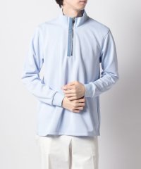 LANVIN SPORT/ハーフジップ長袖シャツ【吸汗速乾/蓄熱保温/ECO/】/505410035