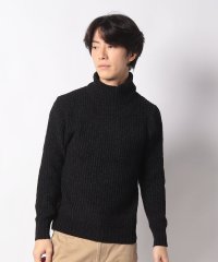 JEANS MATE/【BLUESTANDARD】ふわもち モール 畔編み タートルネック ニット セーター/505783162