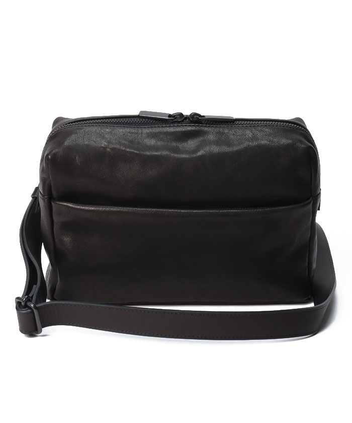 Leather shoulder bag 'tofu'(505784503) | パトリックステファン