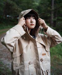 S'more/スモア S'more 【 S'more / pocket jacket 】三面構造フードで顔まわりまでしっかりカバーポケットジャケット/505793418