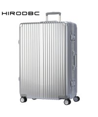 HIRODBC/スーツケース Lサイズ LL 90L 受託無料 158cm以内 大型 大容量 軽量 丈夫 アルミフレーム シルバー DBCラゲージ HIRODBC ADL－G2/505795014