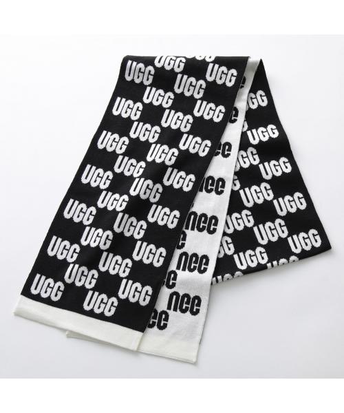 セール】UGG マフラー W CHECKED GRAPHIC LOGO SCARF 22665 セール】UGG マフラー W CHECKED GRAPHIC LOGO SCARF 22665