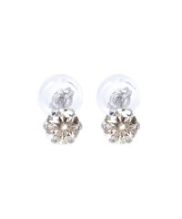 JEWELRY SELECTION/PT 天然ダイヤモンド 計0.3ct 6本爪 プラチナ スタッドピアス/505795186