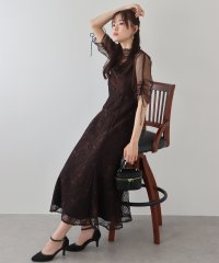 BLUEEAST/ブルーイースト BLUEEAST シアーブラウス×マーメイドワンピースドレス/505795290