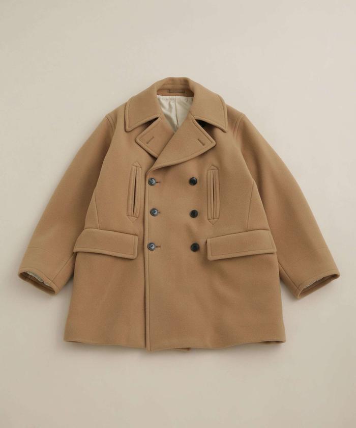 ジャケット・アウター YLEVE Wool MOSSER PEA COAT YLEVE/WOOL MOSSER PEA COAT