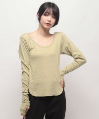 ketty/【KETTY】スヴインセッケツラウンドネックTOPS/505784160