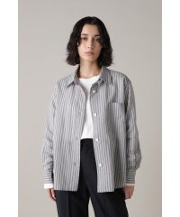 MARGARET HOWELL/COTTON SILK STRIPE/505795843