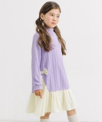 子供服Bee/異素材切り替えワンピース/504459485