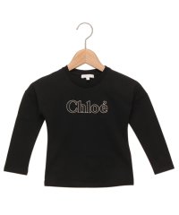Chloe/クロエ Tシャツ カットソー ロゴ ブラック ガールズ CHLOE C15E32 09B/505797492