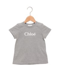 Chloe/クロエ Tシャツ カットソー ロゴ グレー ガールズ CHLOE C15E36 A38/505797494