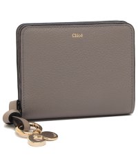 Chloe/クロエ 二つ折り財布 アルファベット ミニ財布 グレー レディース CHLOE CHC22WP765F57 053/505797503