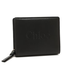 Chloe/クロエ 二つ折り財布 センス コンパクト財布 ブラック レディース CHLOE CHC23SP867I10 001/505797506