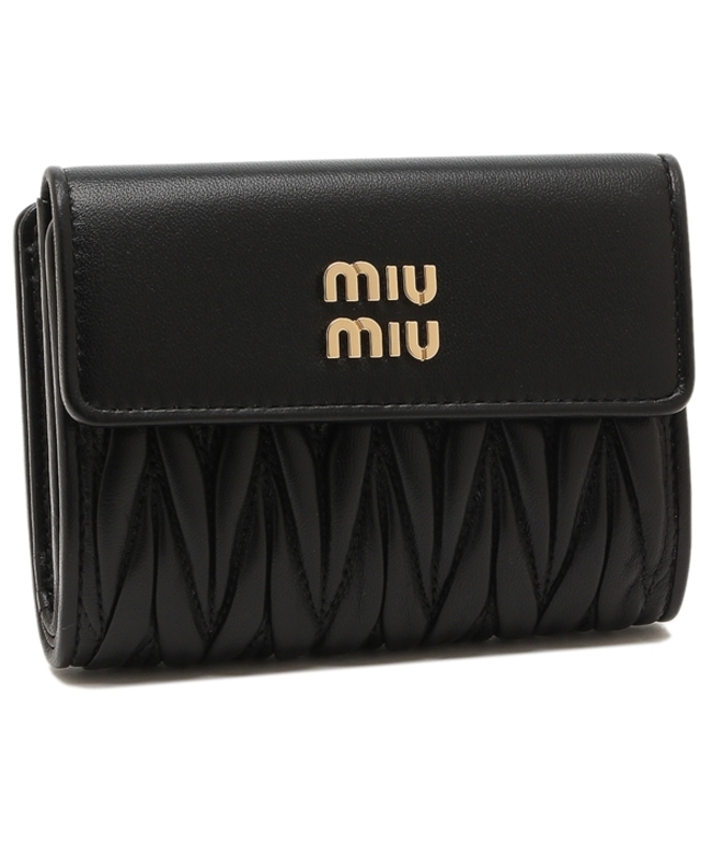 miumiu 折り財布 ジャガード コラボ ブラック 新品未使用