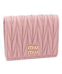 MIUMIU/ミュウミュウ 二つ折り財布 マテラッセ ミニ財布 ピンク レディース MIU MIU 5MV204 2FPP F0E18/505797526