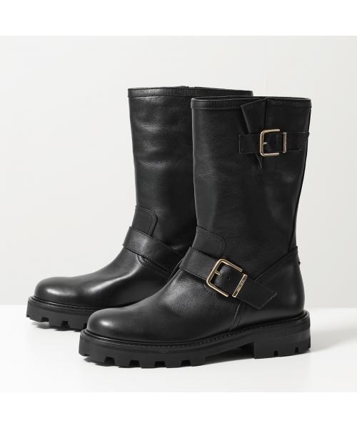 ジミーチュウ JIMMY CHOO BIKER バイカー ショート ブーツ