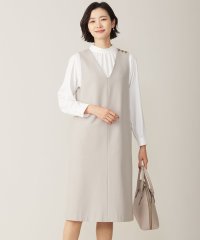 J.PRESS LADIES（LARGE SIZE）/【洗える】2way thermoサキソニー ジャンパースカート/505793197