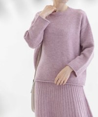 nop de nod/【セットアップ対応商品】ロングモヘアショート丈ニット/505798353