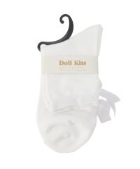 DollKiss/オーガンジーリボンクルーソックス　靴下/505799148