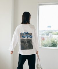 marjour/BACK PRINT TEE/505799206