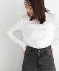 NATURAL BEAUTY BASIC/＜シアースキンカットソーシリーズ＞クルーネック　24SS/505795836