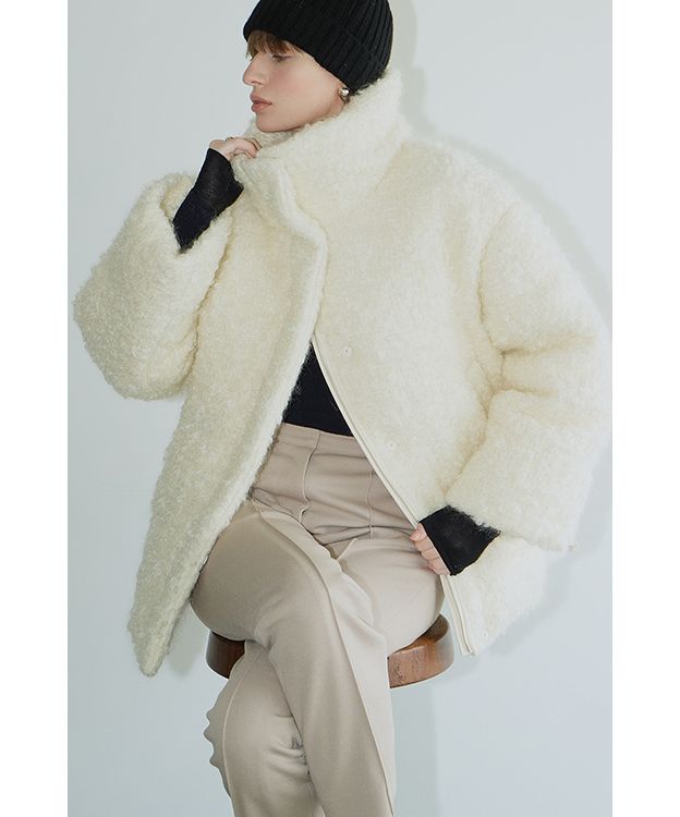セール】MOHAIR LOOP DOWN COAT(505796404) | クラネ(CLANE) - d セール】MOHAIR LOOP DOWN COAT(505796404) | クラネ(CLANE) - d