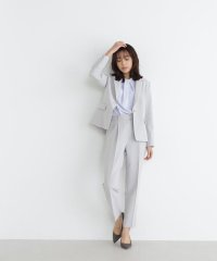 NATURAL BEAUTY BASIC/PeサテンストレッチSETUPシリーズ テーパードパンツ　24SS/505798035