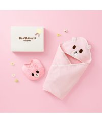 MIKI HOUSE HOT BISCUITS/ベビーバスタオル＆スタイセット【BOX付き】/505799299