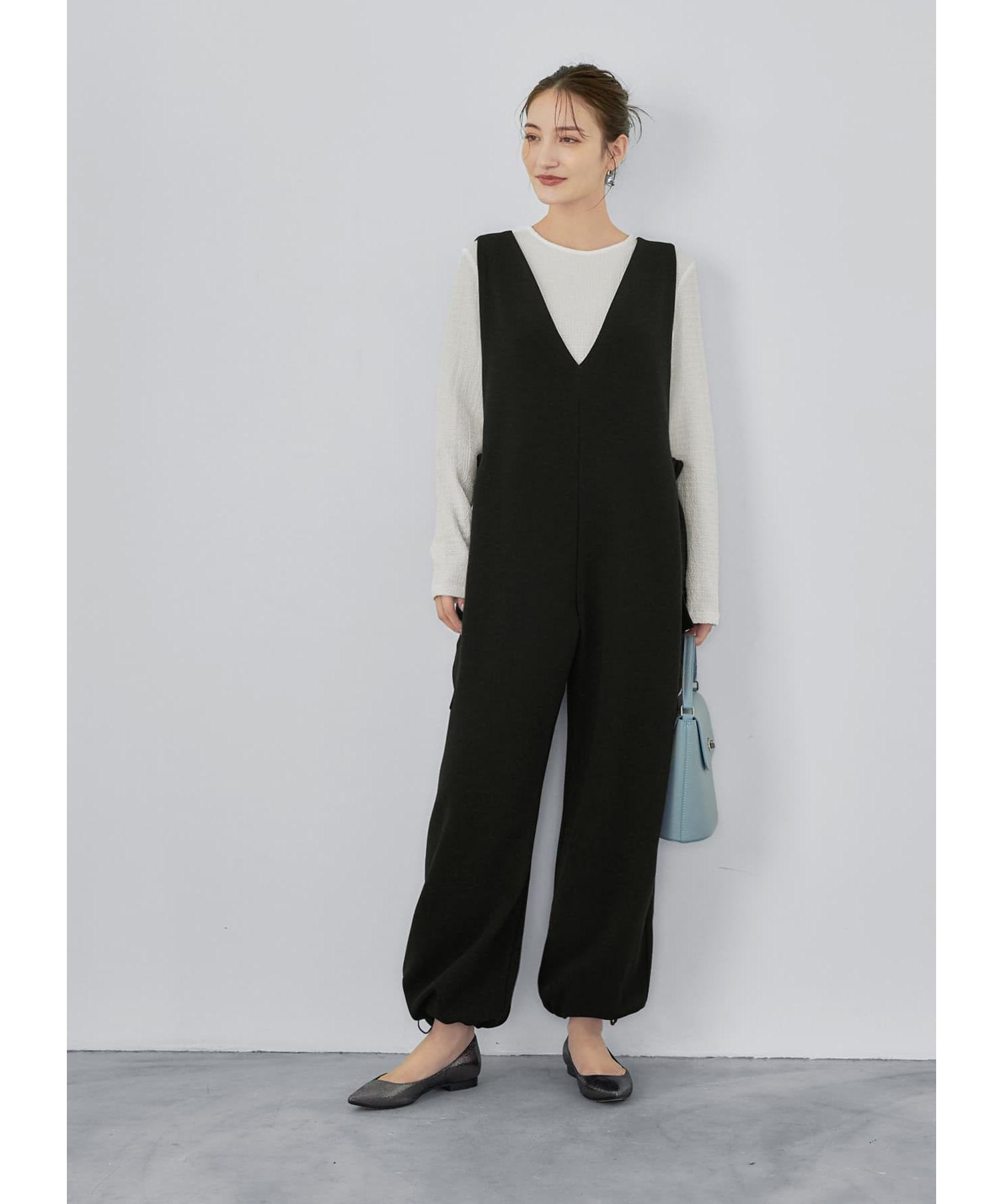 スタイルデリ　【LUXE】立体ディテールサロペット スタイルデリ STYLE DELI 【LUXE】立体ディテールサロペット