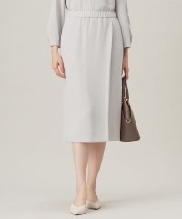 JIYU-KU(LARGE SIZE)/【セットアップ対応・洗える】トリアセダブルクロス スカート/505800214