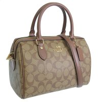 COACH/COACH コーチ ROWAN SATCHEL ローアン サッチェル シグネチャー ハンド バッグ 斜めがけ ショルダー バッグ 2WAY/505800341