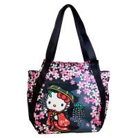 Sanrio characters/SANRIO サンリオ KITTY キティ 和柄 トート バッグ バルーン バッグ A4可/505800368