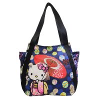 Sanrio characters/SANRIO サンリオ KITTY キティ 和柄 トート バッグ バルーン バッグ A4可/505800371