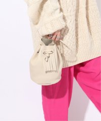 ENSEMBLE/【blancle/ ブランクレ】S.LEATHER QUILTED DRAWSTRING BAG/505800403