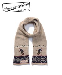 ANONYMOUSISM/ANONYMOUSISM WOOL SKI JQ MUFFLER/505790678