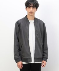 COMME CA ISM MENS/フェイクスエード ジップアップ テディブルゾン/505797902