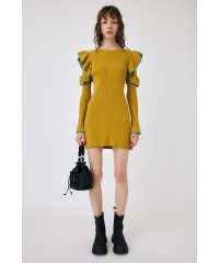 moussy/COLOR LINE KNIT ミニワンピース/505800671