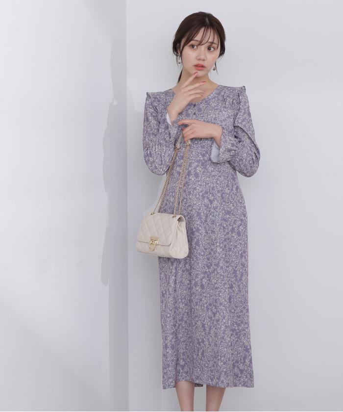 セール 60%OFF】ナローフラワーワンピース(505800686