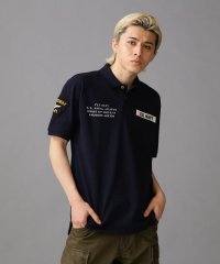 AVIREX/ネイバル パッチド ポロシャツ/NAVAL PATCHED POLO SHIRT/505800779