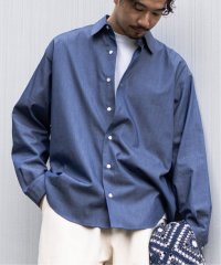 417 EDIFICE/《予約》【LE JAPON】 Akita レギュラーカラーデニムシャツ/505801901