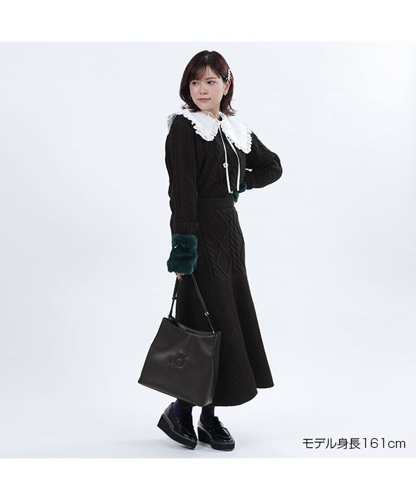 MARY QUANT フレアニットスカート MARY QUANT フレアニットスカート