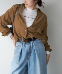 Plage/SILK RAYON シャツブラウス/505802216