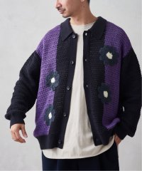 JOURNAL STANDARD relume Men's/CALIFORNIA クロシェアミ ニットカーディガン "EMB FLOWER"/505802556