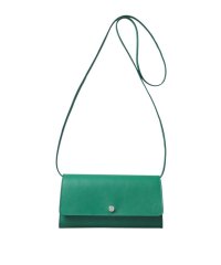 HIROFU/【アクセサリー】クラッチバッグ ウォレットショルダーバッグ （ストラップ付き） レザー 2WAY 本革（商品番号：P25－50604）/504859389