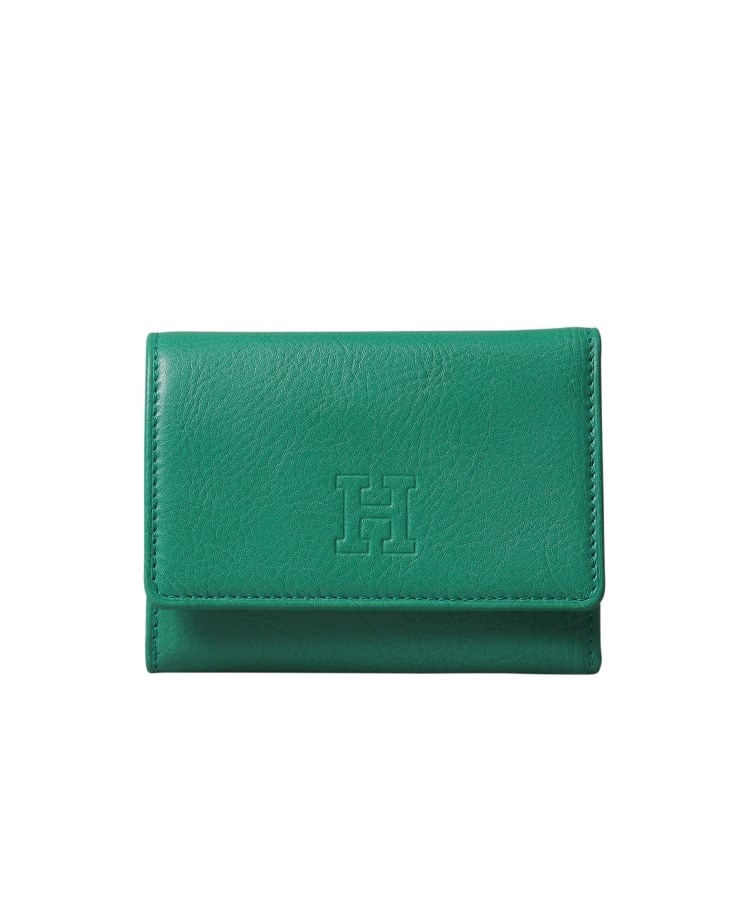 美品 現行 ヒロフ 二つ折り財布 ゴールド Hロゴ 本革 HIROFU 財布 金 美品 現行 ヒロフ 二つ折り財布 ゴールド Hロゴ 本革 HIROFU 財布 金